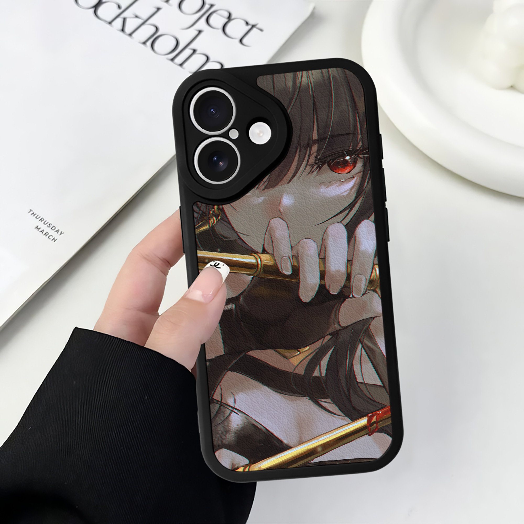 （画像用） SPY×FAMILY间谍家家酒 【iPhone 16シリーズ対応】シリコンスマホケース（レザー調） 材質：シリコン